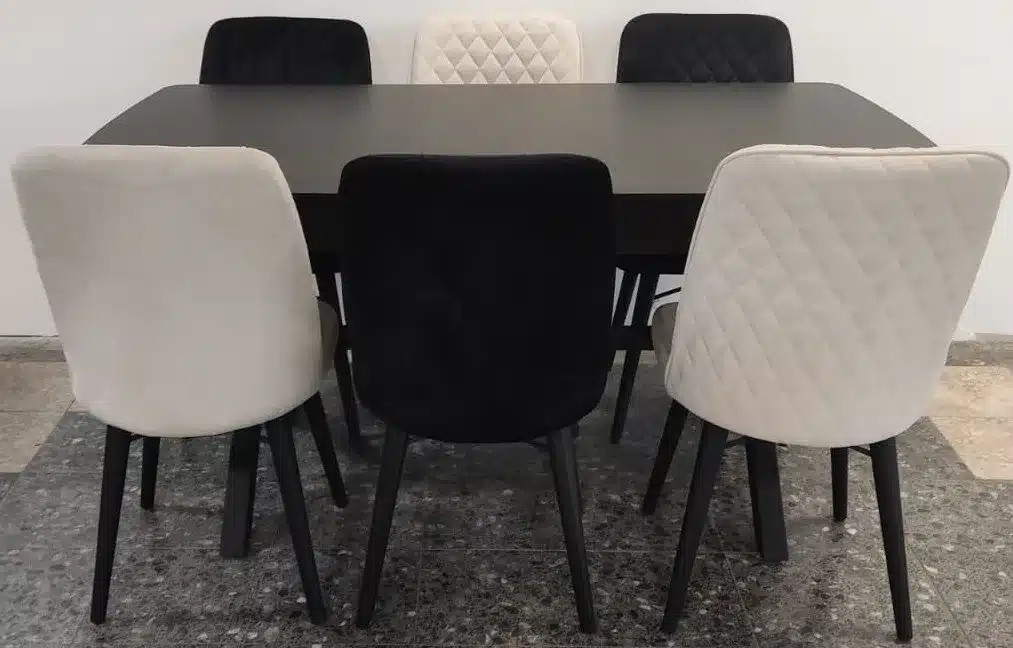 פינת אוכל 6 כסאות במבצע