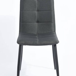 כסא אוכל בד אריג אפור