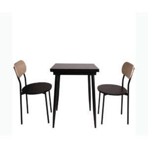 פינת אוכל זוגית מעץ