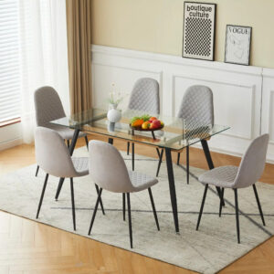 פינת אוכל זכוכית