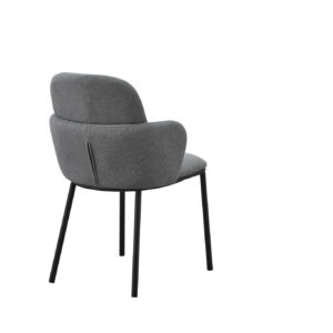 כיסא אוכל יוקרתי ומרהיב בצבע אפור - חיסול