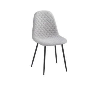 פינת אוכל כסאות אפורים