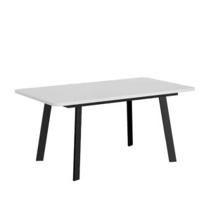 שולחן אוכל לבן