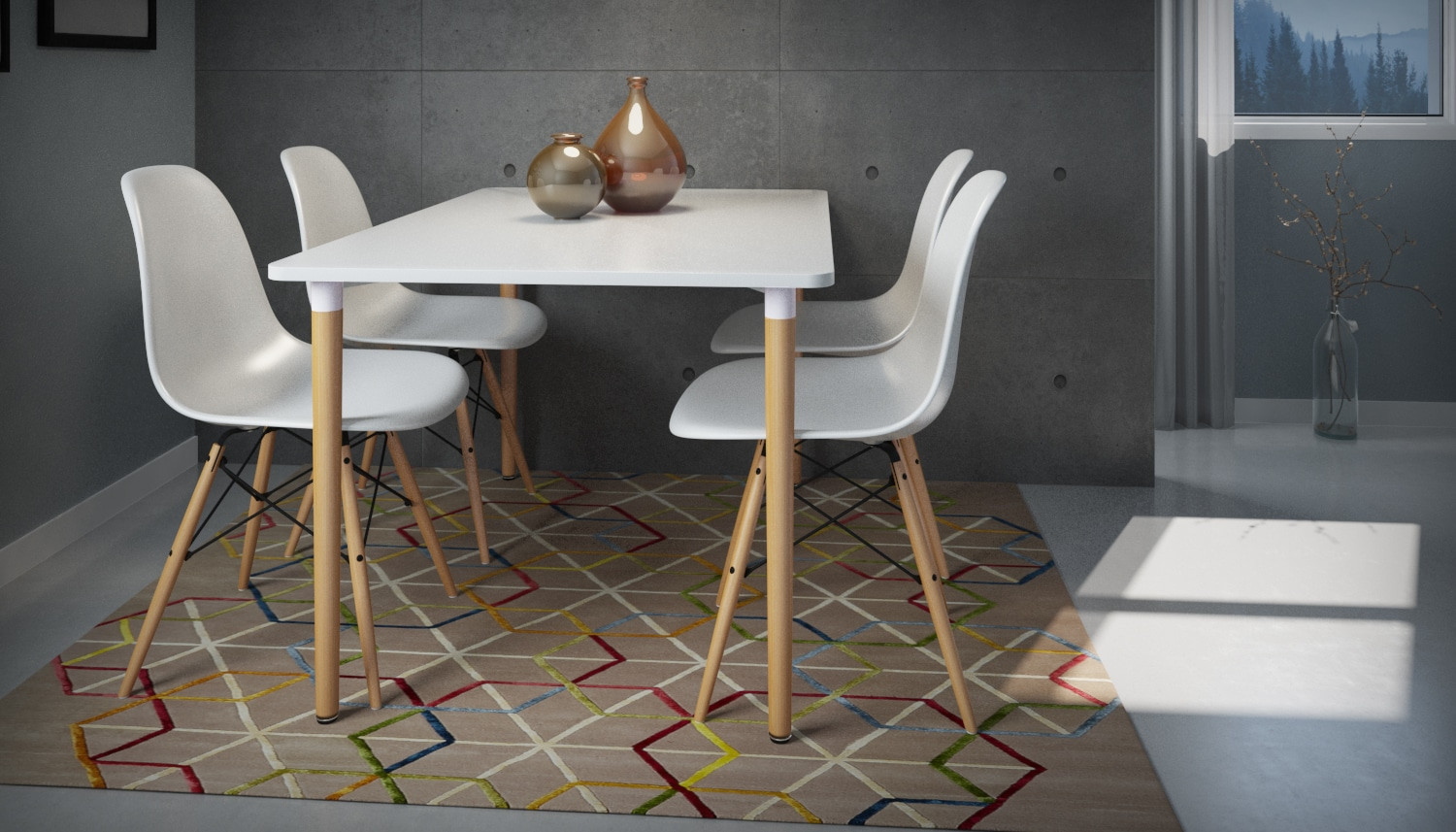 -לבנה-בעיצוב-מודרני_8.jpg פינת אוכל לבנה בעיצוב מודרני