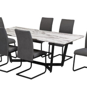 פינת אוכל מעוצבת ל-6 סועדים בזול -דגם רודוס