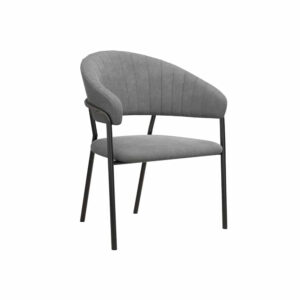 כיסא אוכל מתאים לשימוש יומיומי אפור