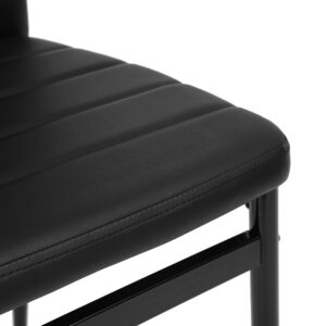 כיסא אוכל שחור בזול