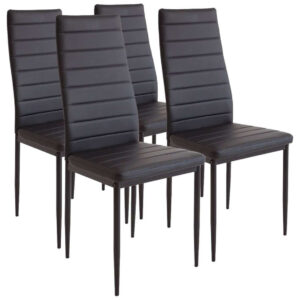 כסאות אוכל שחורים במבצע