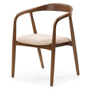 כיסא המתנה מעץ מלא