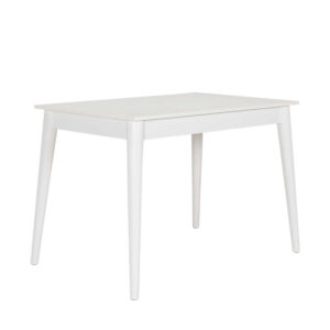 שולחן לבן לפינת אוכל