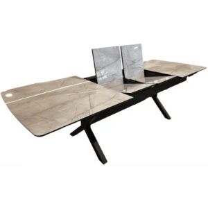 שולחן לפינת אוכל אפור שיש