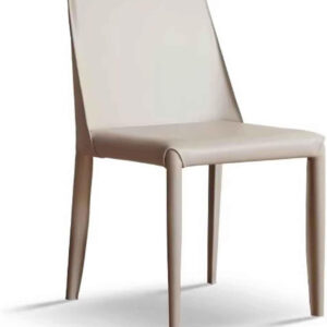 כסאות לפינת אוכל דמוי עור בז