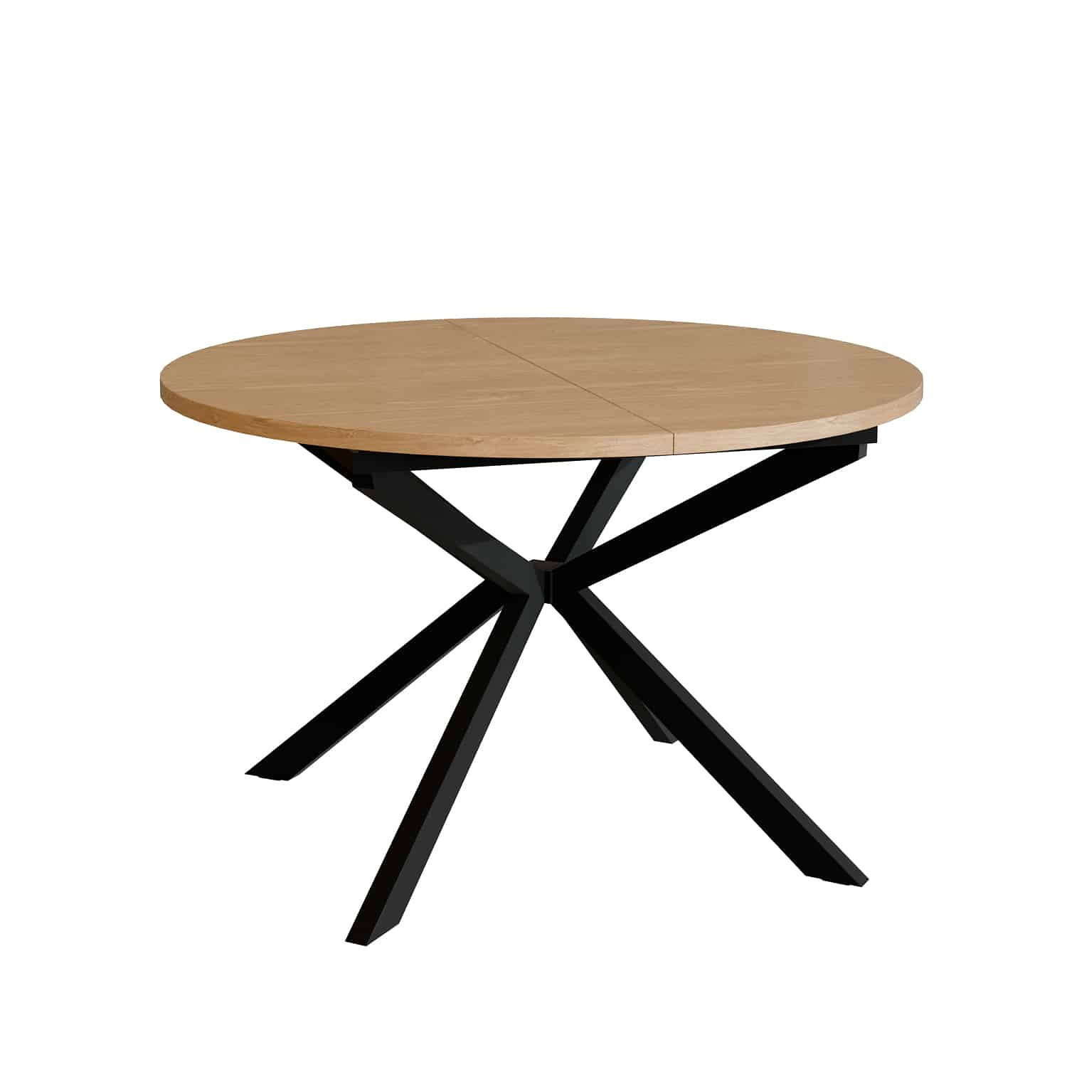 -לפינת-אוכל-עץ-אלון_4.jpg שולחן עגול לפינת אוכל עץ אלון