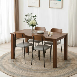 כסאות פינת אוכל במבצע מתכת ועץ