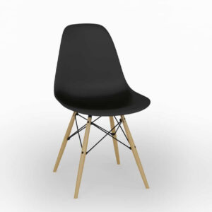 כסא פינת אוכל בצבע שחור