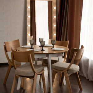 שולחן פינת אוכל עגול במבצע