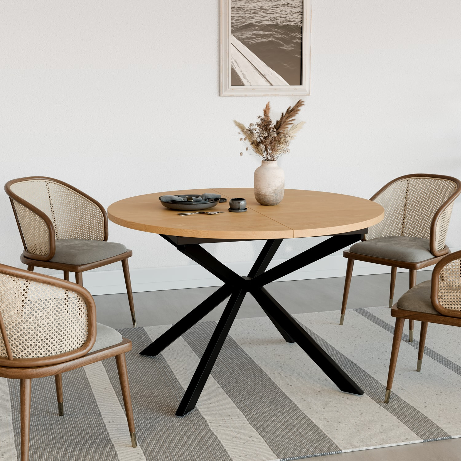 -אוכל-עגול-מבית-סטייל-מאסטר_3.jpg שולחן פינת אוכל עגול מבית סטייל מאסטר