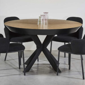 שולחן פינת אוכל עגול נפתח (2)