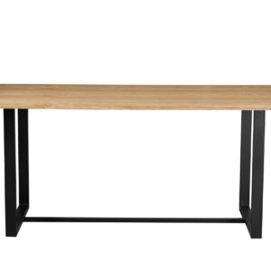 שולחן פינת אוכל עץ ומתכת