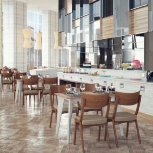 כיסא פינת אוכל רגליים מעץ חיסול מלאי