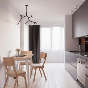 כיסא פינת אוכל רגליים מעץ