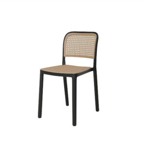 כיסא פלסטיק דמוי ראטן עמיד חיסול מלאי