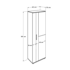 ארון מדפים מידות